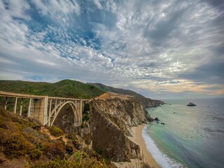 bridge over the ocean