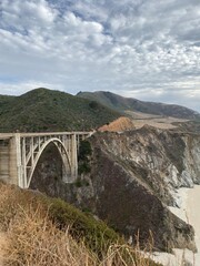 old bridge over the river
