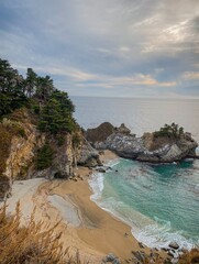 beach and rocks