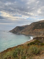 view of the coast of the sea