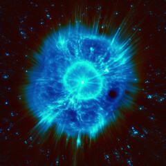 Neutron star colliding