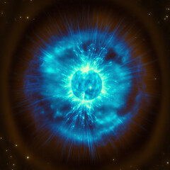 Neutron star colliding