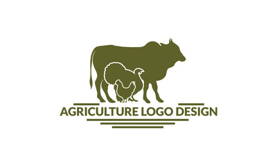 Agriculture Farm Logo Lesign. Farm Logo Vector Art, Icons, and Graphics. New Agriculture Logo Design Ideas