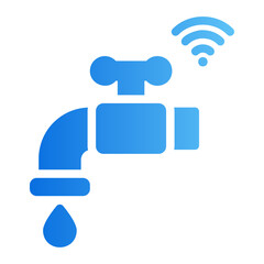 water gradient icon