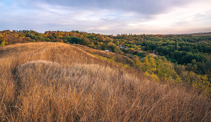 Autumn sunset