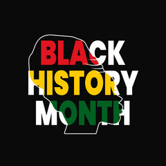 Black History Month Greeting Card Design