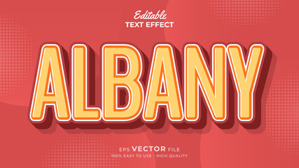 Australia Day Text effect editable premium with cartoon style