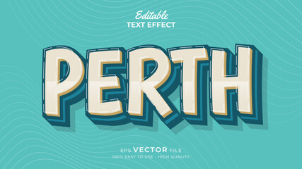 Australia Day Text effect editable premium with cartoon style