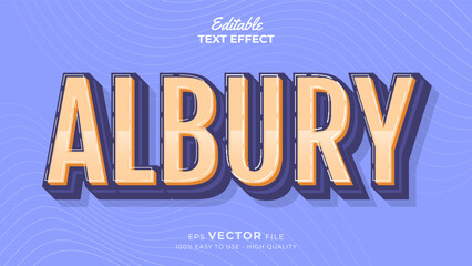 Australia Day Text effect editable premium with cartoon style