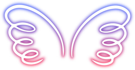 Collection of Wing neon