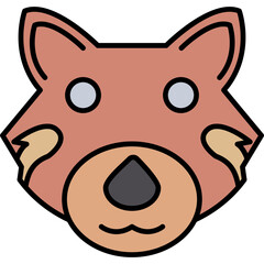 Red Panda Icon