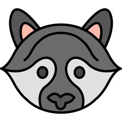 Raccoon Icon