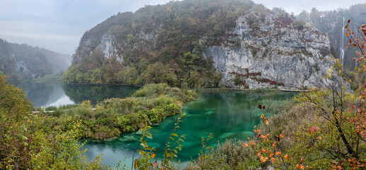 Lakes and waterfalls of Plitvice Lakes National Park
