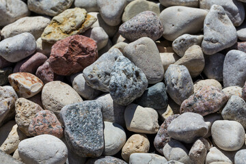 Beach stone background