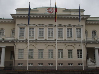 The Palace of the President of Lituhania in Vilnius