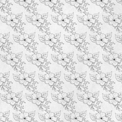 seamless pattern with flowers