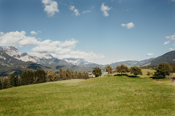 landscape in the mountains