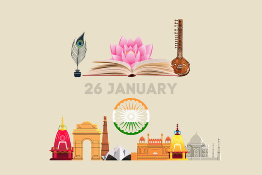 Republic Day India and Vasant Panchami celebrations on 26 January