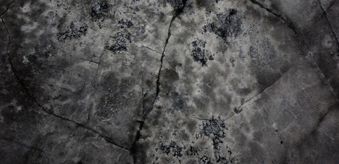 Elegant mixed color black background illustration with abstract distressed grunge texture of dark pattern concrete wall.