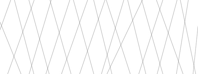 Fototapeta premium Abstract black and white liens with many squares shape on white background. Abstract geometric lines background. Vector illustration.