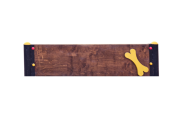 Barrier for walking and training dogs, isolated on a white background