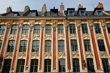 Fototapeta premium Lille Grand Place. Building.