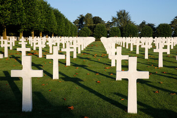 Fototapeta na wymiar Somme American cemetery