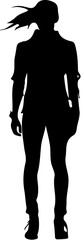 Human Silhouettes, diversity, sport , music, vector, shadow, concept 