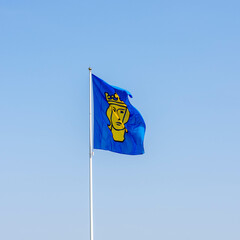 Drapeau flottant de Stockholm