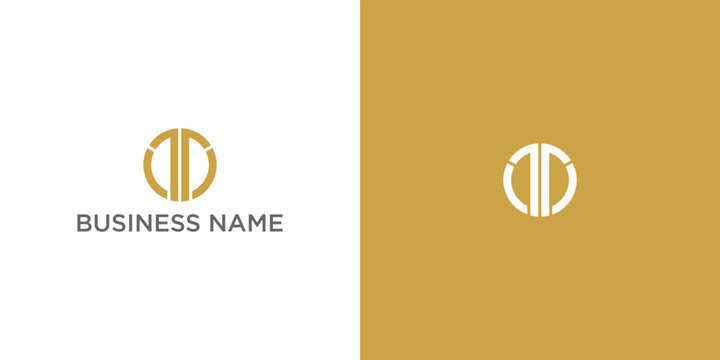 T initial circle company or TO OT logo black background