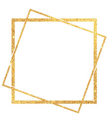 Golden Geometric Frame