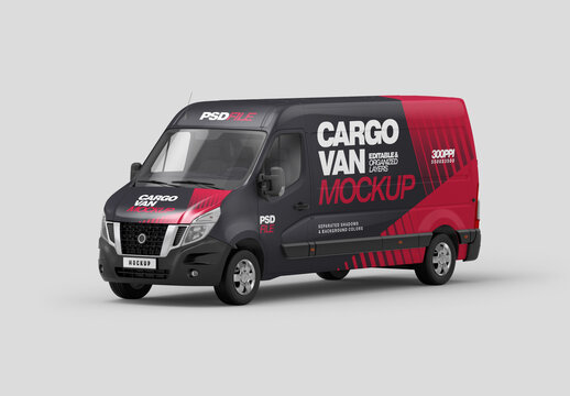 Cargo Van Mockup