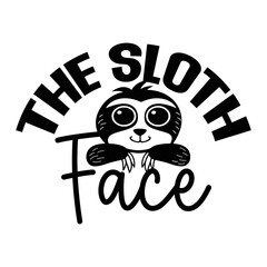 The sloth face
