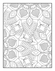 Flower Mandala Coloring Pages, Floral Mandala Coloring  Pages, Mandala Coloring Pages