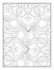 Flower Mandala Coloring Pages, Floral Mandala Coloring  Pages, Mandala Coloring Pages