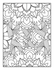 Flower Mandala Coloring Pages, Floral Mandala Coloring  Pages, Mandala Coloring Pages