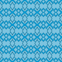 Fototapeta premium Color, seamless geometric abstraction for background and textile design