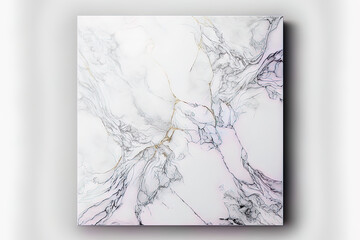 white background with a marble texture. Generative AI