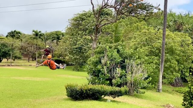 ‎⁨Maui⁩, ⁨Waikapū⁩, ⁨Hawai'i⁩, ⁨United States⁩ Zip Lining #3