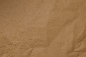 brown paper craft crumpled texture background