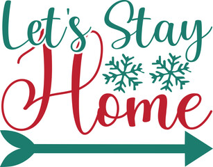 let's stay home