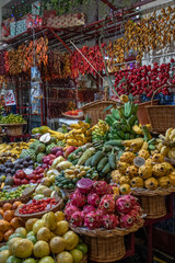 La couleur et l'animation du Mercado dos Lavradores