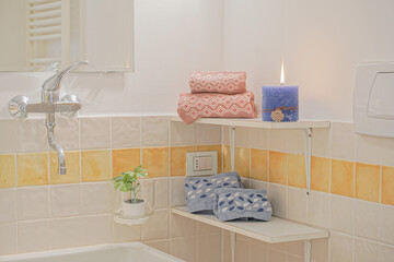 interior with bathroom