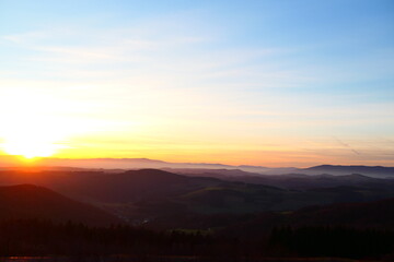 Abenddämmerung in der Buckligen Welt