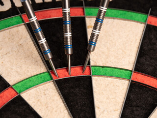 Professional sisal dart board with real structure