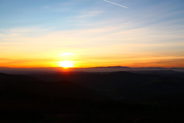 Sonnenuntergang in der Buckligen Welt (4)