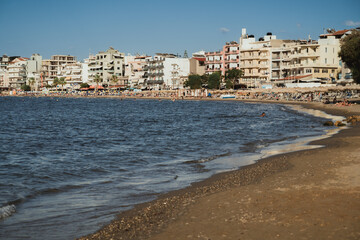 Fototapeta na wymiar Chania, Greece, Nea Cora beach