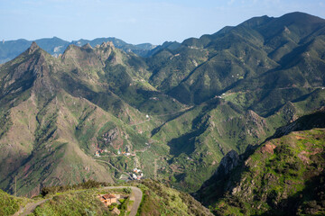 Anaga mountains in Tenerife, Spain