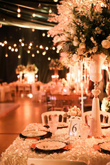 christmas table setting