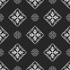 Seamless asian ornament pattern design.